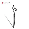 Picture 1/5 -DANTE – Hajlított, fekete titán kutyakozmetikai olló, 8” (20,5 cm) – Razorline
