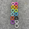 Kép 2/4 - Szűkítő puha gumigyűrű ollókhoz - 1 pár - világoskék