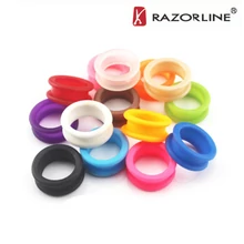Finger rings for dog grooming scissors