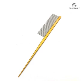 Needle comb (18,5 cm) - 2 cm tooth length - gold