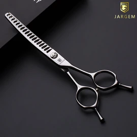 Hundepflege-Scheren-Set 4-teilig – 17,8 Cm Gebogen & Gerade, 16,5 Cm Effilierschere, Aus Edelstahl, Goldfarben