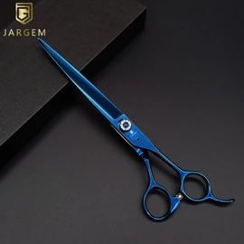 Hundepflege-Scheren-Set 4-teilig – 17,8 Cm Gebogen & Gerade, 16,5 Cm Effilierschere, Aus Edelstahl, Goldfarben