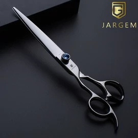 JARGEM – GRETA Balkezes egyenes kutyakozmetikai olló 7,5” (19 cm)