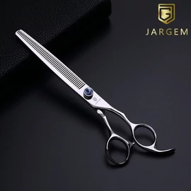 JARGEM – HUGO Egyenes ritkító kutyakozmetikai olló 56T 7,5” (19 cm)