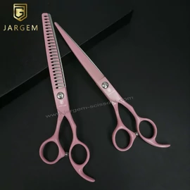Egyenes és chunker kutyakozmetikai olló csomag 7.5” (19 cm) - Jargem