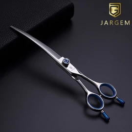 JARGEM – MEKKA Hajlított kutyakozmetikai olló 7,5” (19 cm)