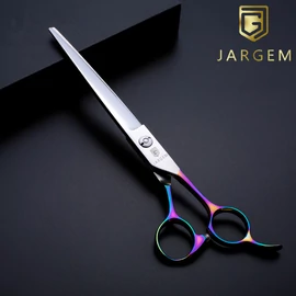 JARGEM – ORION Egyenes kutyakozmetikai olló 7,5” (19 cm)