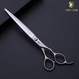 JARGEM – POLLY Egyenes mikrofogazott kutyakozmetikai olló 7” (18 cm)