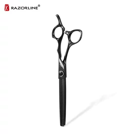 CONNIE – Egyoldalas ritkító kutyakozmetikai olló, 42T, 7″ (18 cm) – Razorline