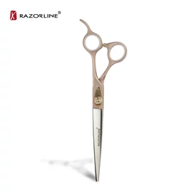 ROSE – Egyenes kutyakozmetikai olló, 7” (17,5 cm) – Razorline