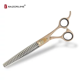 SANDY – Chunker kutyakozmetikai olló, 24T, 7,5″ (18,5 cm) – Razorline