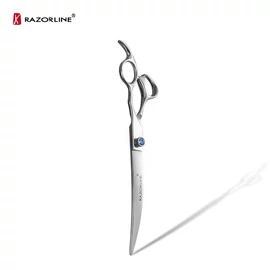 LEXIE - Hajlított kutyakozmetikai olló, 8” (20,5 cm) – Razorline