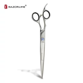 LUNA – Balkezes, egyenes kutyakozmetikai olló, 8” (20 cm) – Razorline