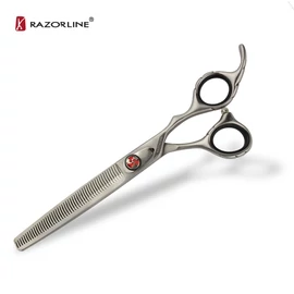 DEXTER – Egyoldalas ritkító kutyakozmetikai olló, 50T, 7″ (17,5 cm) – Razorline