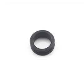 Szűkítő gumigyűrű ollókhoz - 1 pár - fekete