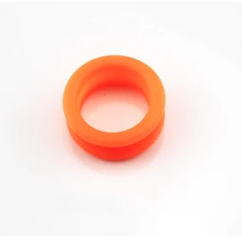 Szűkítő gumigyűrű ollókhoz - 1 pár - narancssárga