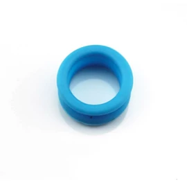 Szűkítő gumigyűrű ollókhoz - 1 pár - világoskék