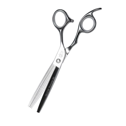 GLOW Thinner thinning dog grooming scissors 6,5″ (16,5 cm) – Hydra