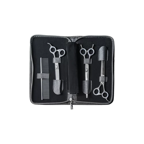 ACADEMY SET dog grooming scissors kit (3 scissors + comb) – Hydra