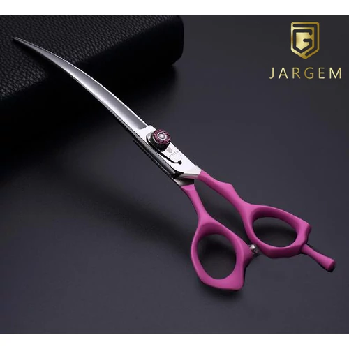 JARGEM – ELLIE Hajlított kutyakozmetikai olló 8” (21 cm)