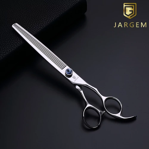 JARGEM – HUGO Egyenes ritkító kutyakozmetikai olló 56T 7,5” (19 cm)