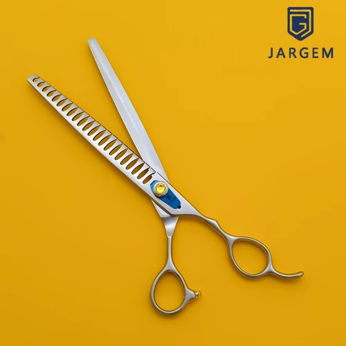 OPAL Egyenes chunker kutyakozmetikai olló 22T 8” (20 cm) - Jargem