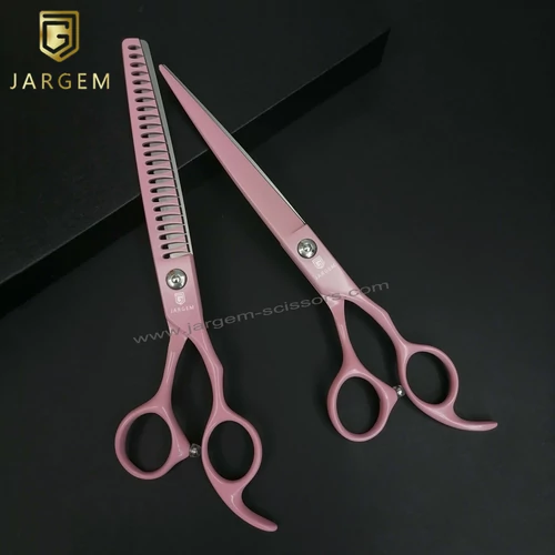 Egyenes és chunker kutyakozmetikai olló csomag 7.5” (19 cm) - Jargem