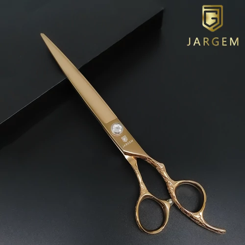 JARGEM – SIENNA Egyenes kutyakozmetikai olló 8” (20 cm)