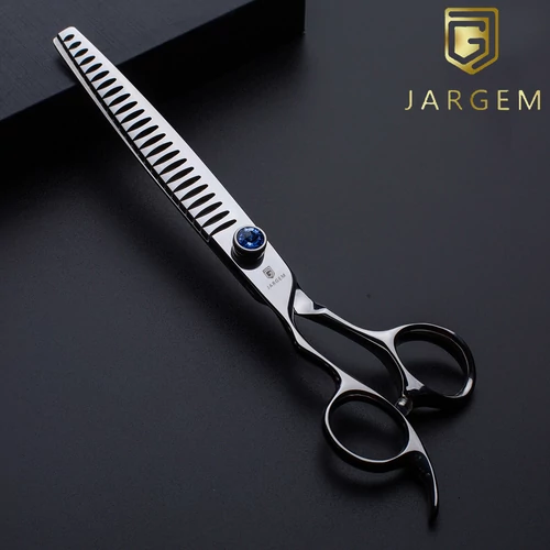 JARGEM – KIKO Balkezes chunker kutyakozmetikai olló 24T 7,5” (19 cm)