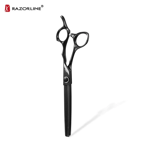 CONNIE – Egyoldalas ritkító kutyakozmetikai olló, 42T, 7″ (18 cm) – Razorline