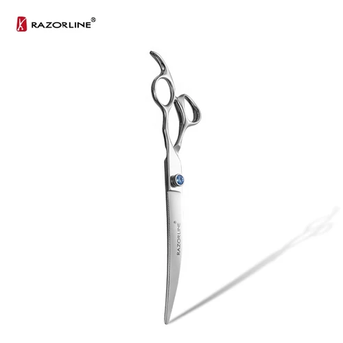 LEXIE - Hajlított kutyakozmetikai olló, 8” (20,5 cm) – Razorline