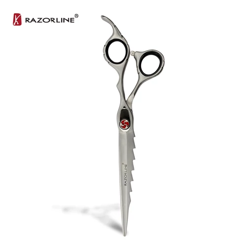 ZIGGY – Egyenes kutyakozmetikai olló, 7,5″ (19,05 cm) – Razorline