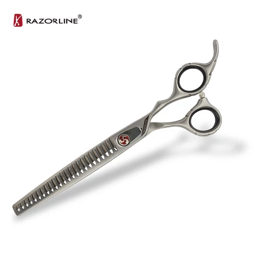 NOVA – Chunker kutyakozmetikai olló, 24T, 7,5″ (18,5 cm) – Razorline
