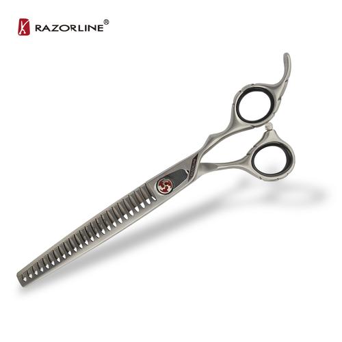 NOVA – Chunker kutyakozmetikai olló, 24T, 7,5″ (18,5 cm) – Razorline